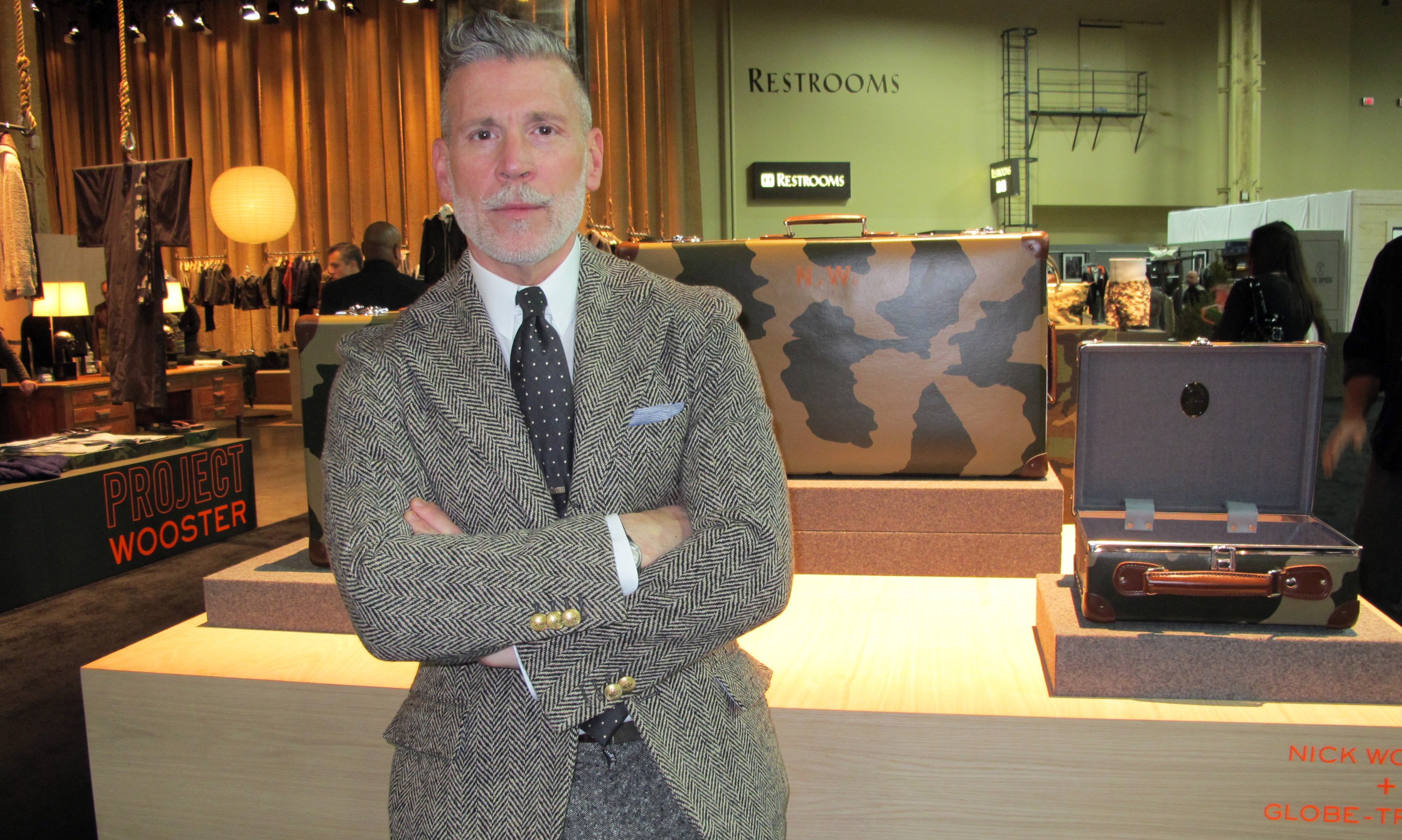 Nick Wooster Loves Tumblr, Japan & Camouflage Fall 2012