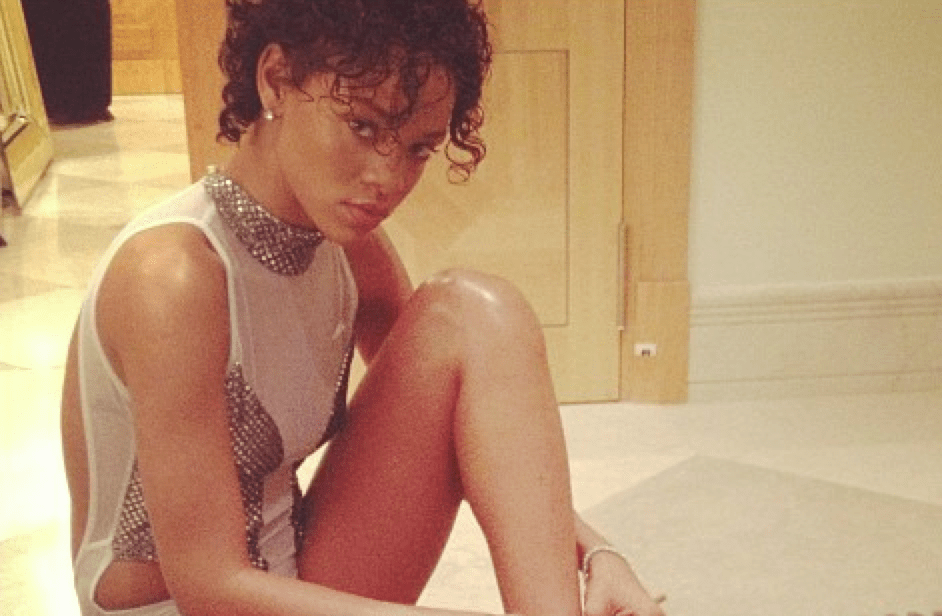 Rihanna Wears Monokini in Barbados