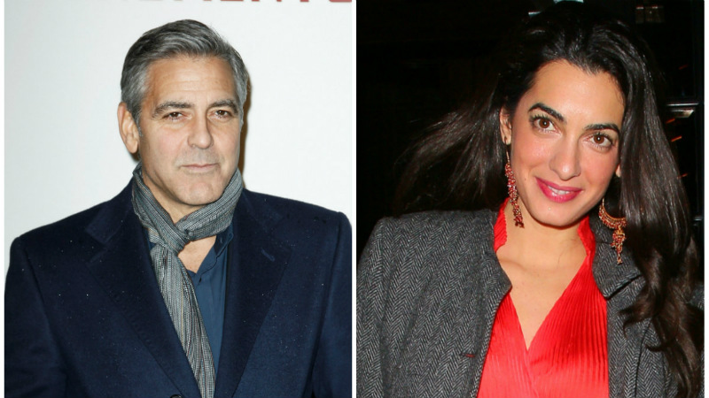 George and Amal Clooney Adopt Basset Hound