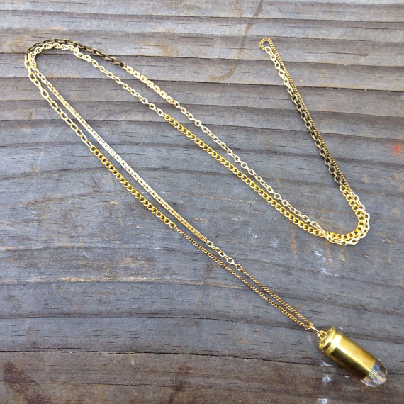 bullet necklace