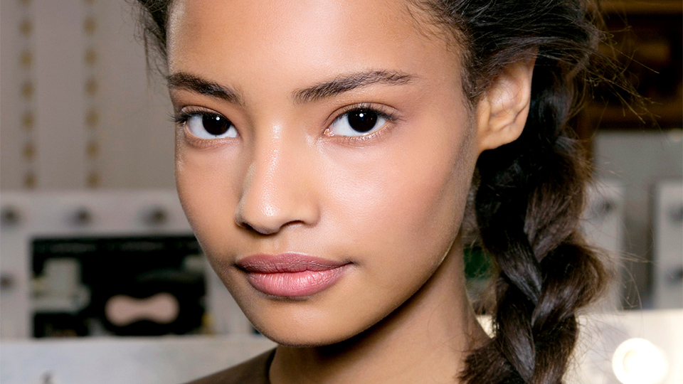 pretty black girl with good skin