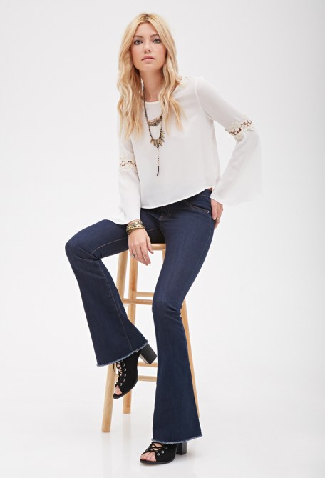 flared jeans trend