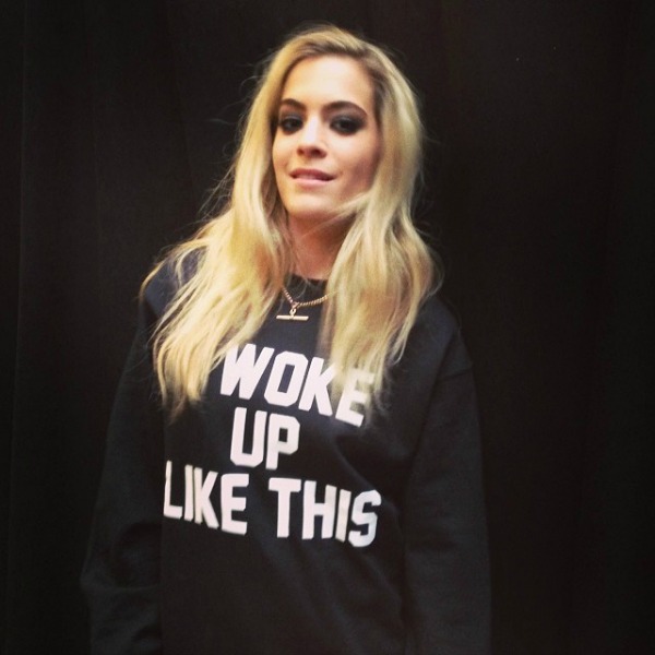 Emily Ratajkowski Takes Walk in Lingerie for DKNY