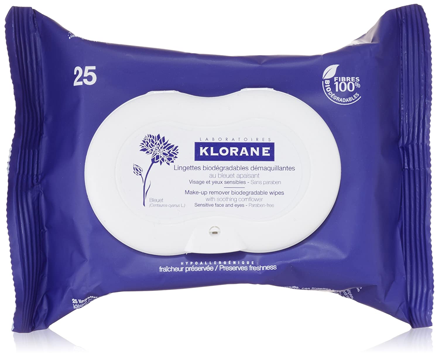 Klorane cleanse wipes