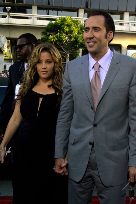 Lisa Marie Presley, Nicholas Cage