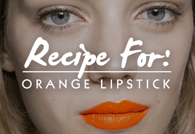 How to Wear Orange Lipstick
