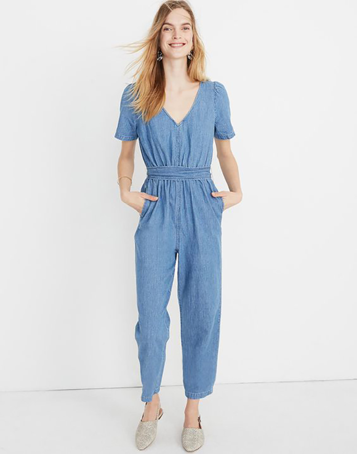 STYLECASTER | Denim Jumpsuits Are a Delightful Addition to Any Summer Wardrobe