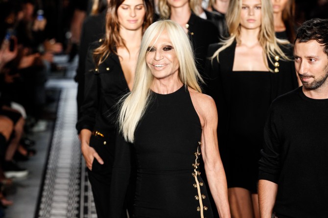 Versus Versace - Runway - Mercedes-Benz Fashion Week Spring 2015