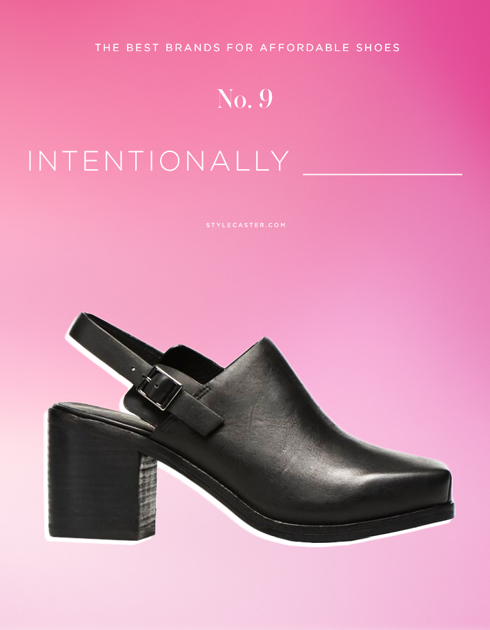 Intentionally Blank Honcho Mule, $230; at Lori's 