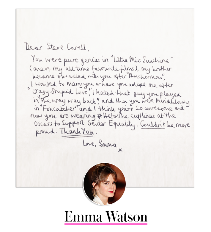 Emma watson handwriting