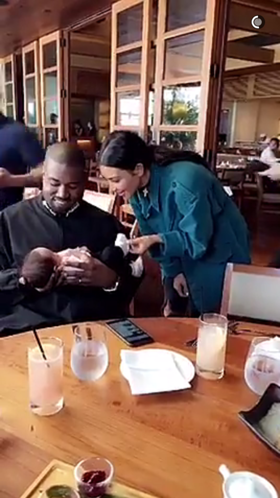 Snapchat/@kimkardashian