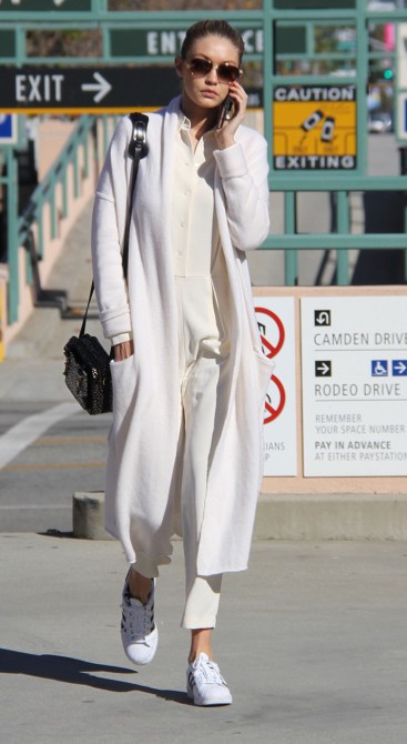 Gigi Hadid - Celebrity Street Style