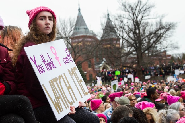 women's march washington dc 2017 signs style