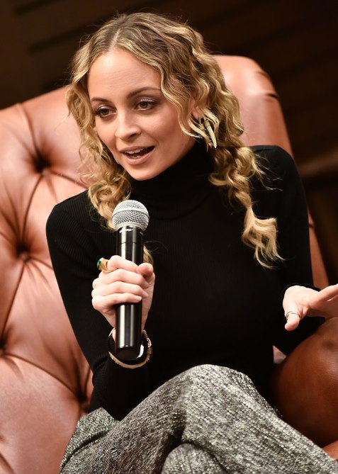 Nicole Richie with Pigtails