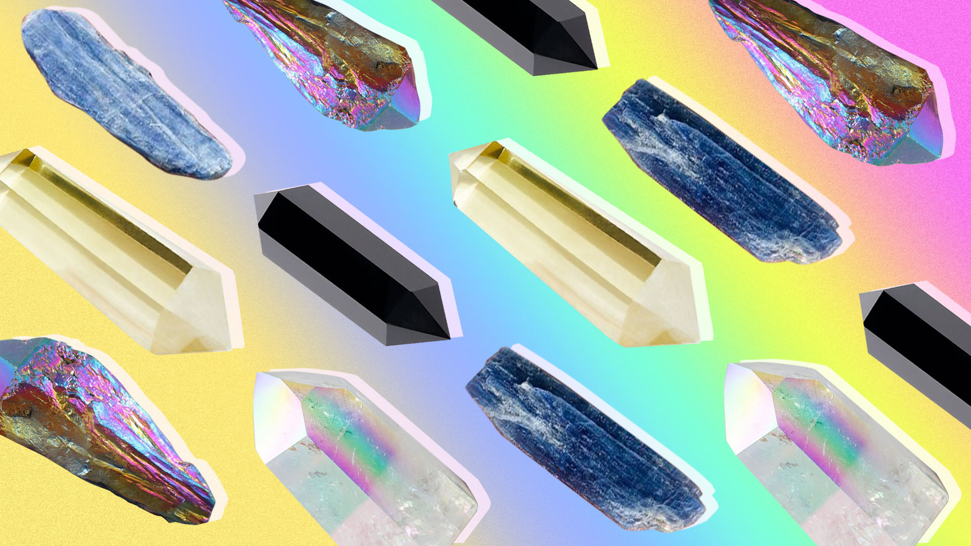 crystals and healing stones