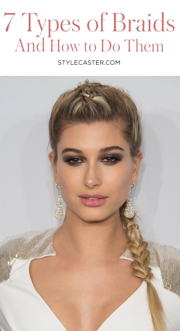 STYLECASTER | 7 Common Types of Braids and How to Do Them | Pin it!