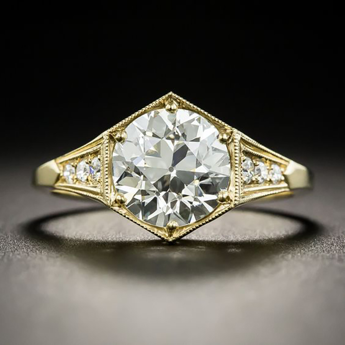 STYLECASTER | 57 Art Deco Engagement Rings So Stunning They Belong in Museums