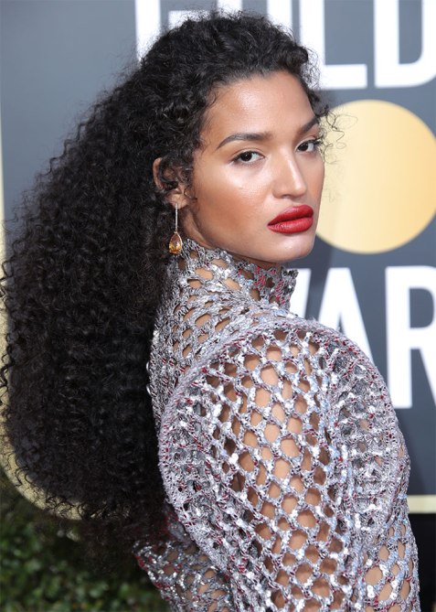 half-up-half-down-indya-moore