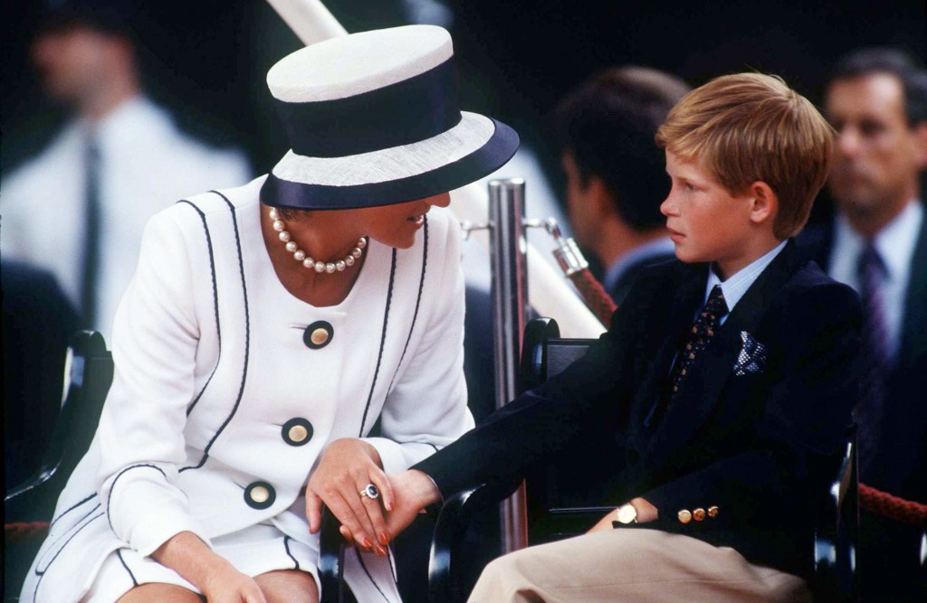 Princess Diana and Prince Harry