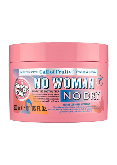 STYLECASTER | Best Body Moisturizers for Winter | Soap and Glory No Woman, No Dry Body Butter