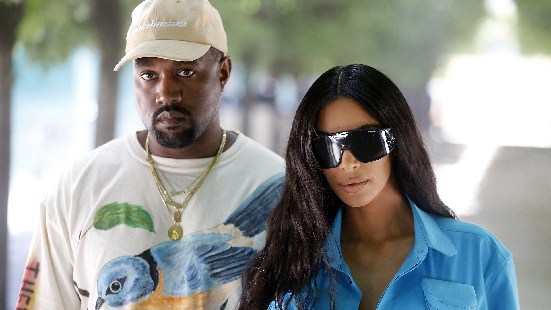 Kim Kardashian and Kanye West
