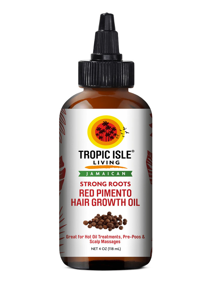 STYLECASTER | Red Pimento Oil Products | Tropic Isle LIving Red Pimento Hair Growth Oil
