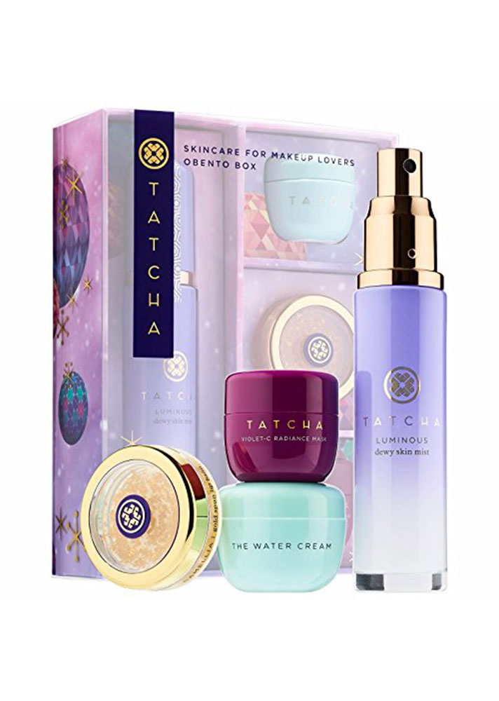 STYLECASTER | Jet-Set Holiday Kits | Tatcha Skincare for Makeup Lovers Obento Box