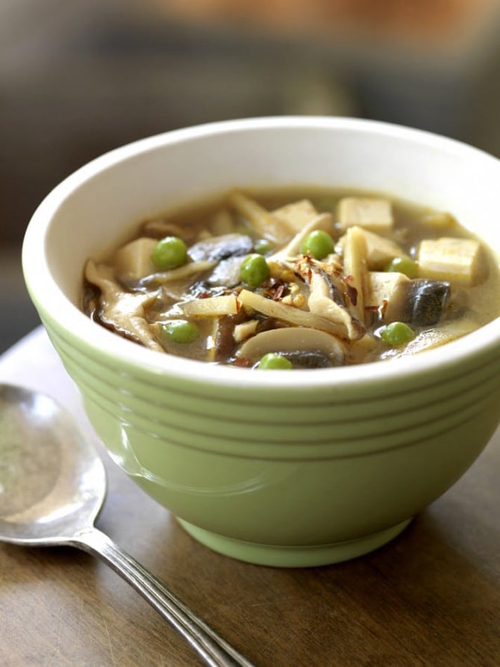 STYLECASTER | 12 Vegetarian Slow-Cooker Soups and Stews | Tofu Hot and Soup