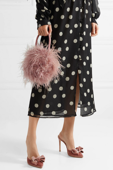 STYLECASTER | Feather Embellishments Are Replacing Last Year’s Sequin Trend For Holiday Parties