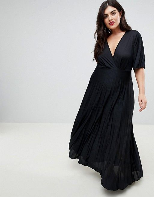 STYLECASTER | Plus-Size Winter Maxi Dress to Shop