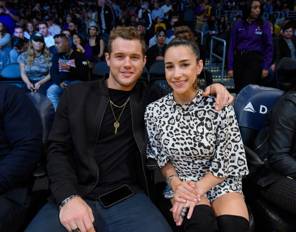 Aly Raisman and Colton Underwood