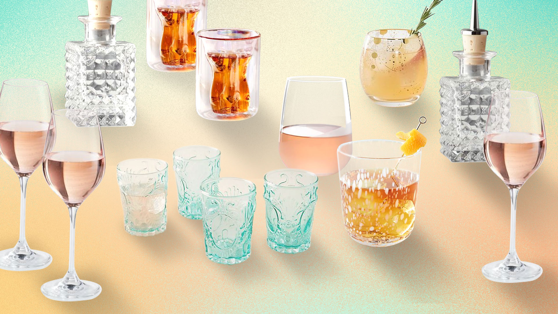Cute Glassware Perfect for Hosts & Hostesses
