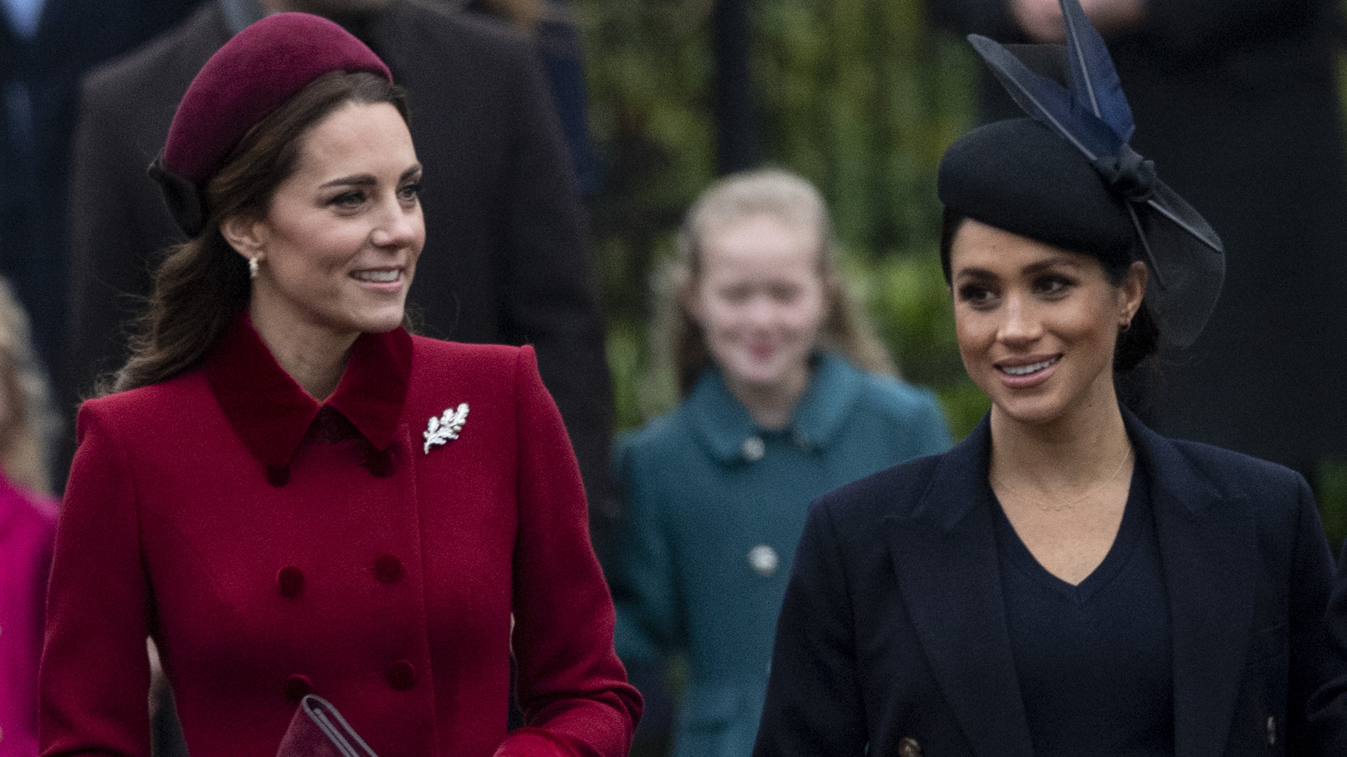 Meghan Markle and Kate Middleton