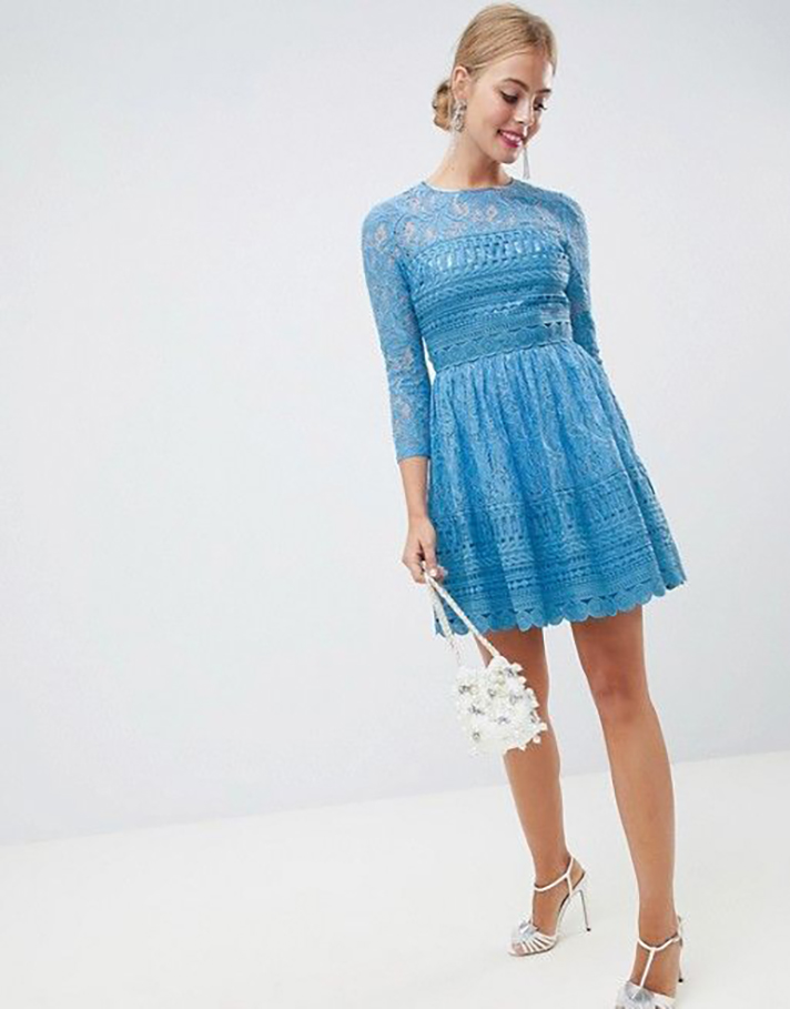 STYLECASTER | It's Pretty Much Impossible to Go Wrong with Lace Bridesmaid Dresses