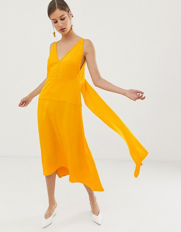 STYLECASTER | Yellow Bridesmaid Dresses Are Statement-Making Without Looking Over-the-Top