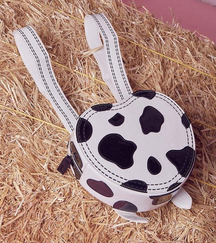 Valfre Cow Print Backpack