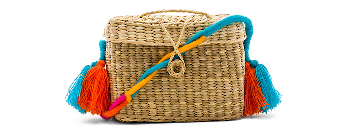 STYLECASTER | Maximalist Straw Bags