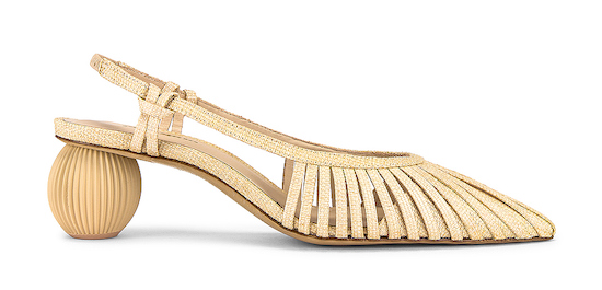 Cult Gaia Straw Heels