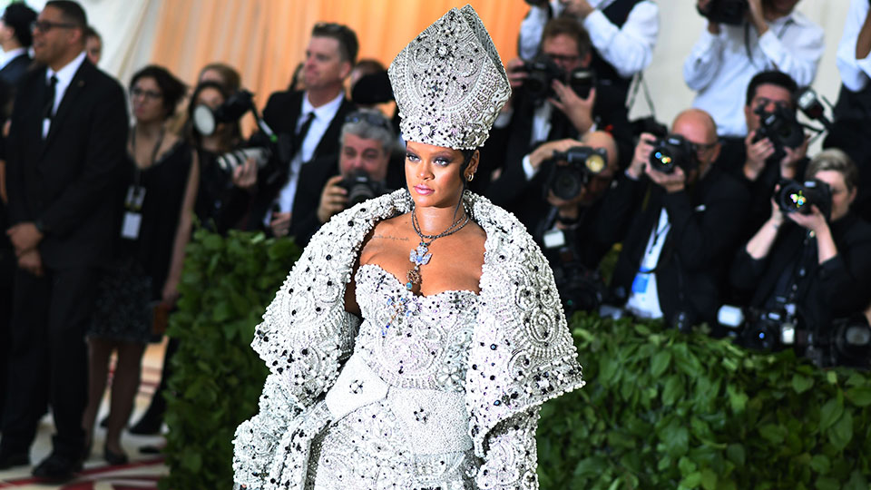 Rihanna at the 2018 Met Gala