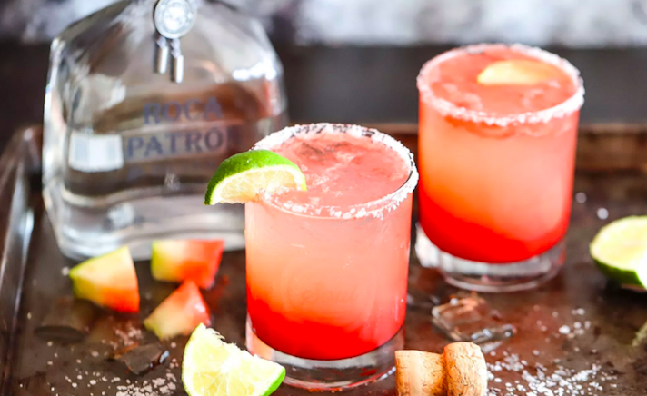 STYLECASTER | 17 Big-Batch Margarita Recipes So Good You'll Be Tempted to Whip 'Em Up Every Day This Summer | Watermelon Prosecco Margaritas
