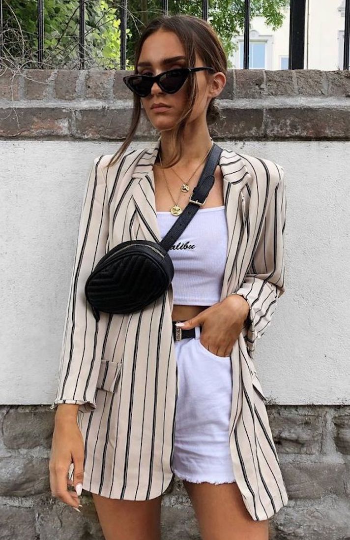 STYLECASTER | 29 Outfits Worth of Proof That Blazers and Shorts Aren't Mutually Exclusive