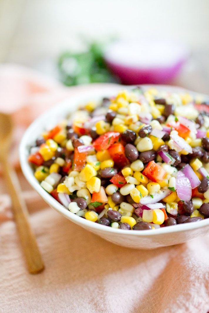 STYLECASTER | 17 No-Cook Dinners For Busy Weeknights | Black Bean Succotash