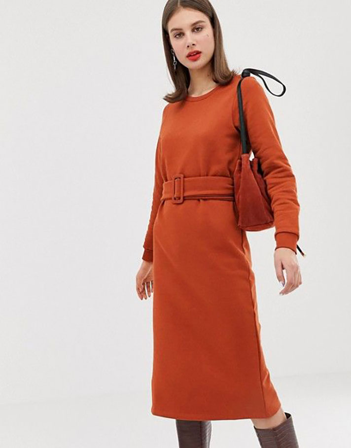 STYLECASTER | Burnt Orange Bridesmaid Dresses Are Both Autumnal and On-Trend