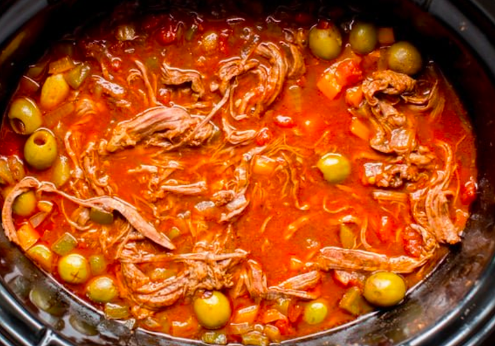 STYLECASTER | 17 Slow-Cooker Beef Recipes That Anyone Can Make | Ropa Vieja