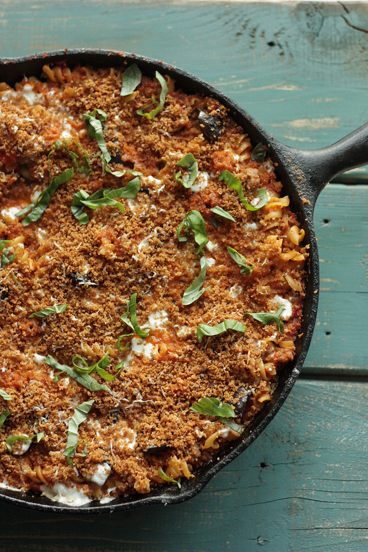 STYLECASTER | comfort food recipes | skillet pasta