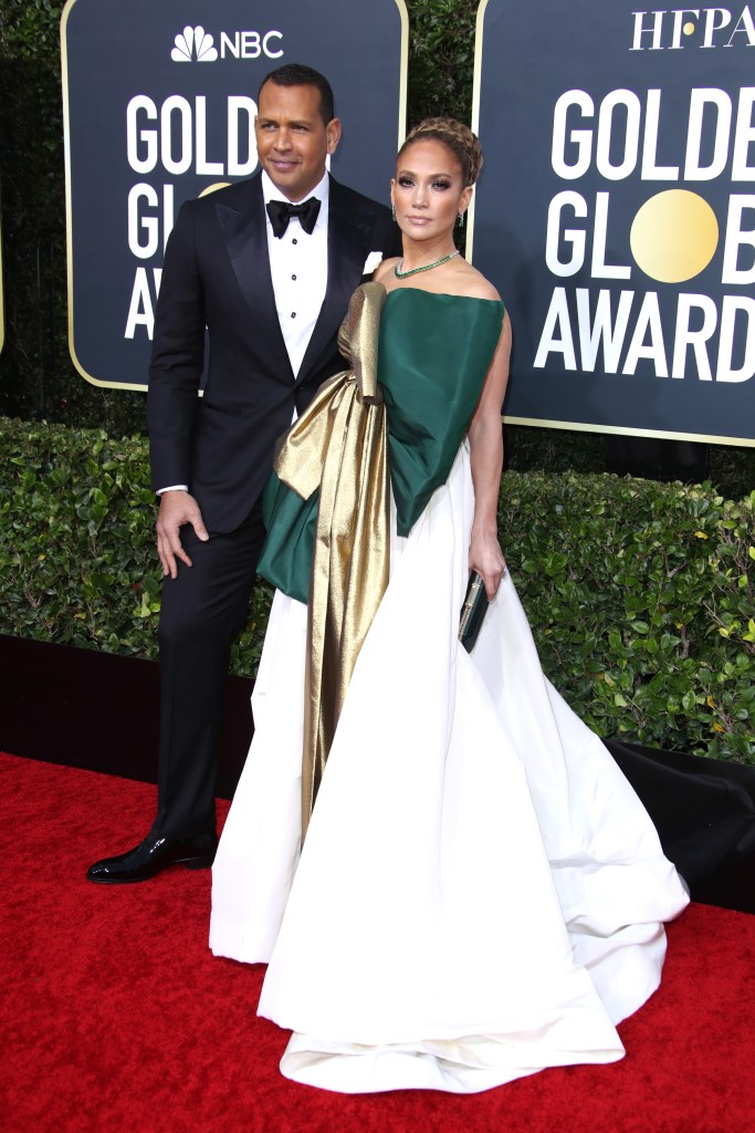 Jennifer Lopez, Alex Rodriguez Golden Globes 2020