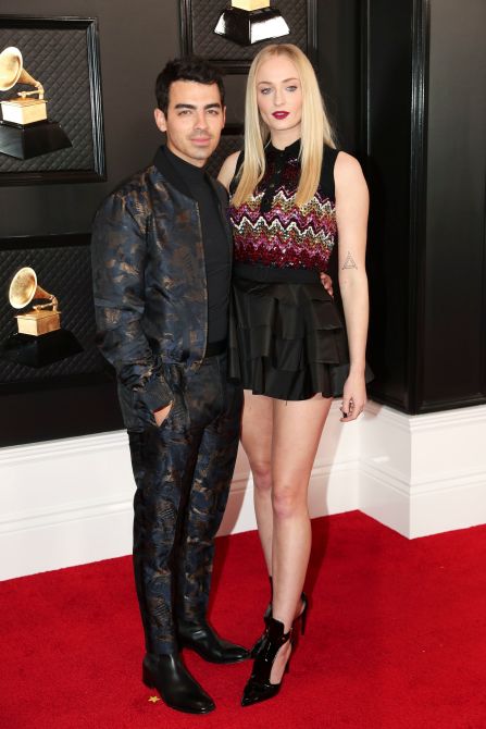 Joe Jonas & Sophie Turner Grammys 2020