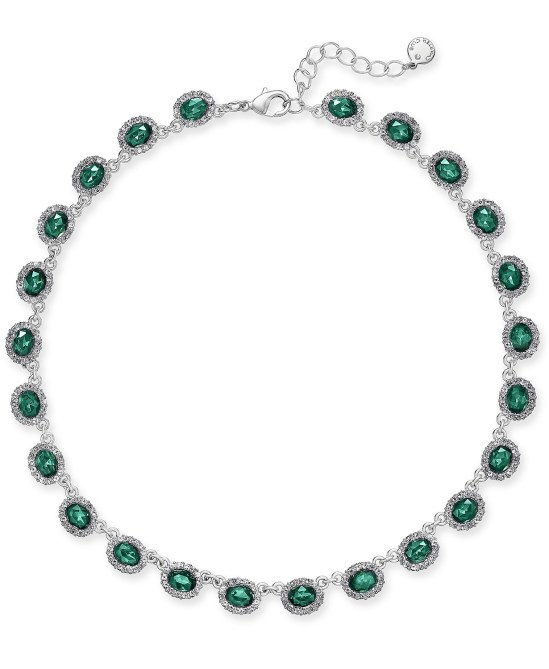 charter club emerald necklace Oscar 2020 trends