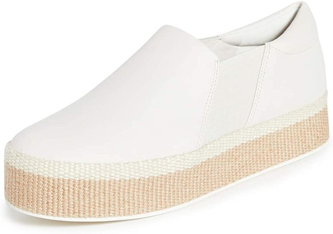 STYLECASTER | Summer Sneaker Trends 2020 | slip on platforms