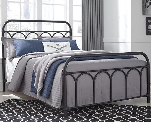 Ashley HomeStore Nashburg Full Metal Bed